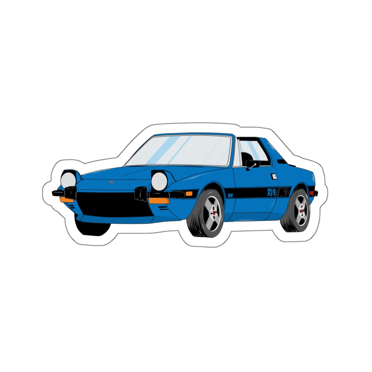 FIAT X1/9 Sticker