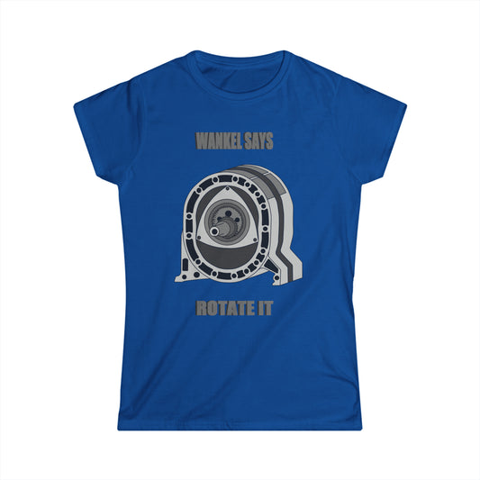 Rotate it Women's Softstyle Tee