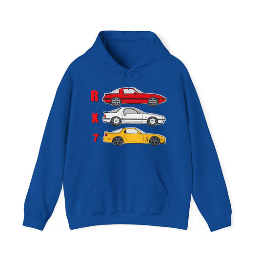 Mazda RX-7 Hooded Sweatshirt