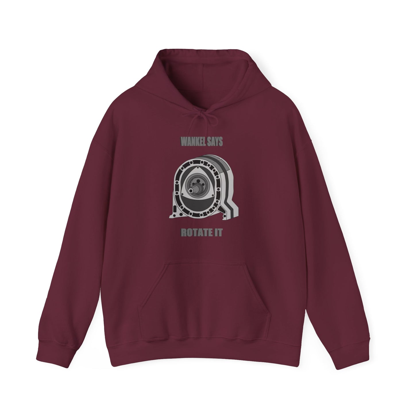 Rotate It Hoodie Hooded Sweatshirt