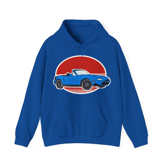 Mazda MX-5 Miata Hooded Sweatshirt